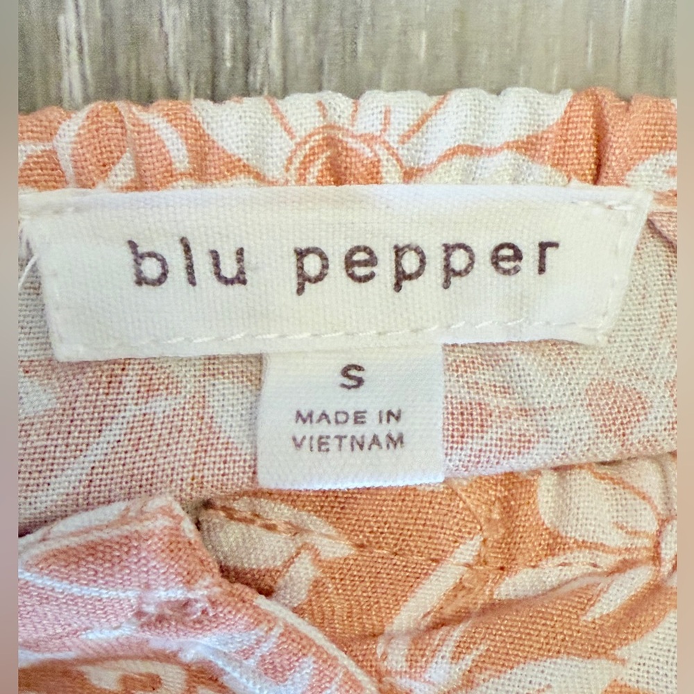 Blu Pepper Super Cute Button Front Mini Dress - image 6